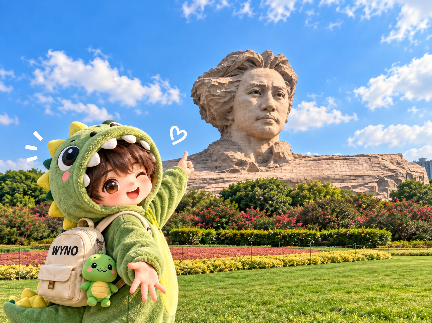 WYNO 在湖南橘子洲旅行