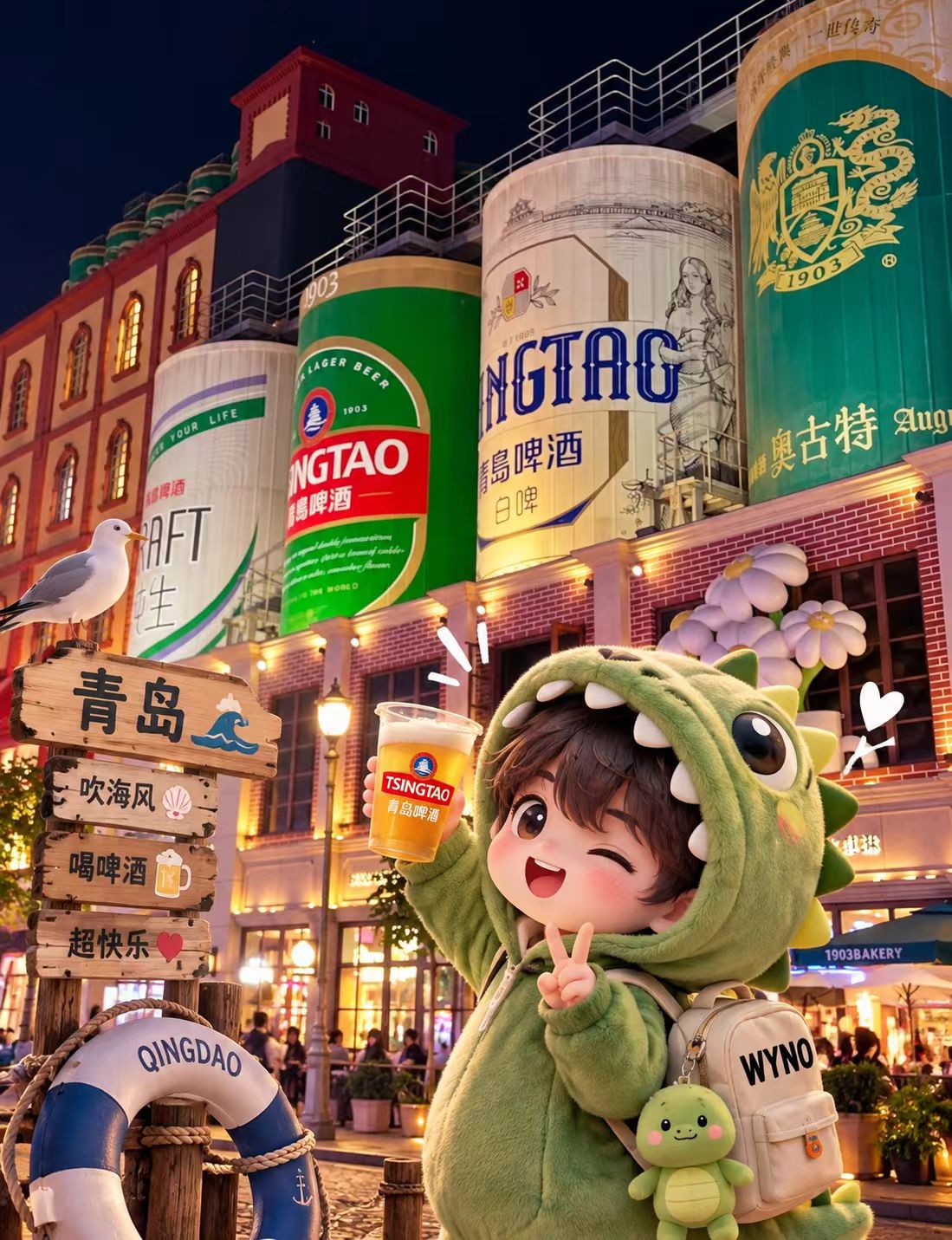 WYNO 在青岛旅行